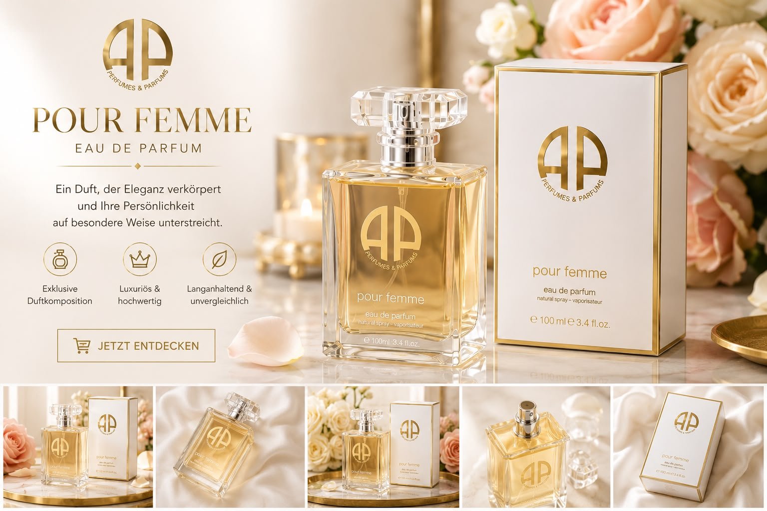 Agnès de Paris Women's Eau de Parfum – 100 ml - Image 3
